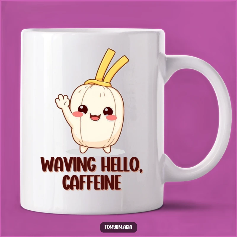 Funny Kawaii Noodle Wave Mug: Say Hello to Humor