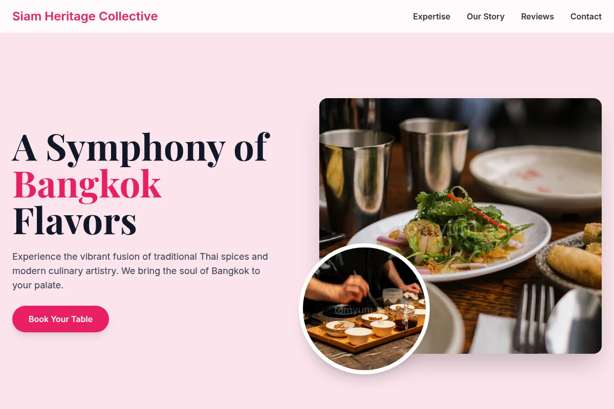 Bangkok Asian Fusion Food