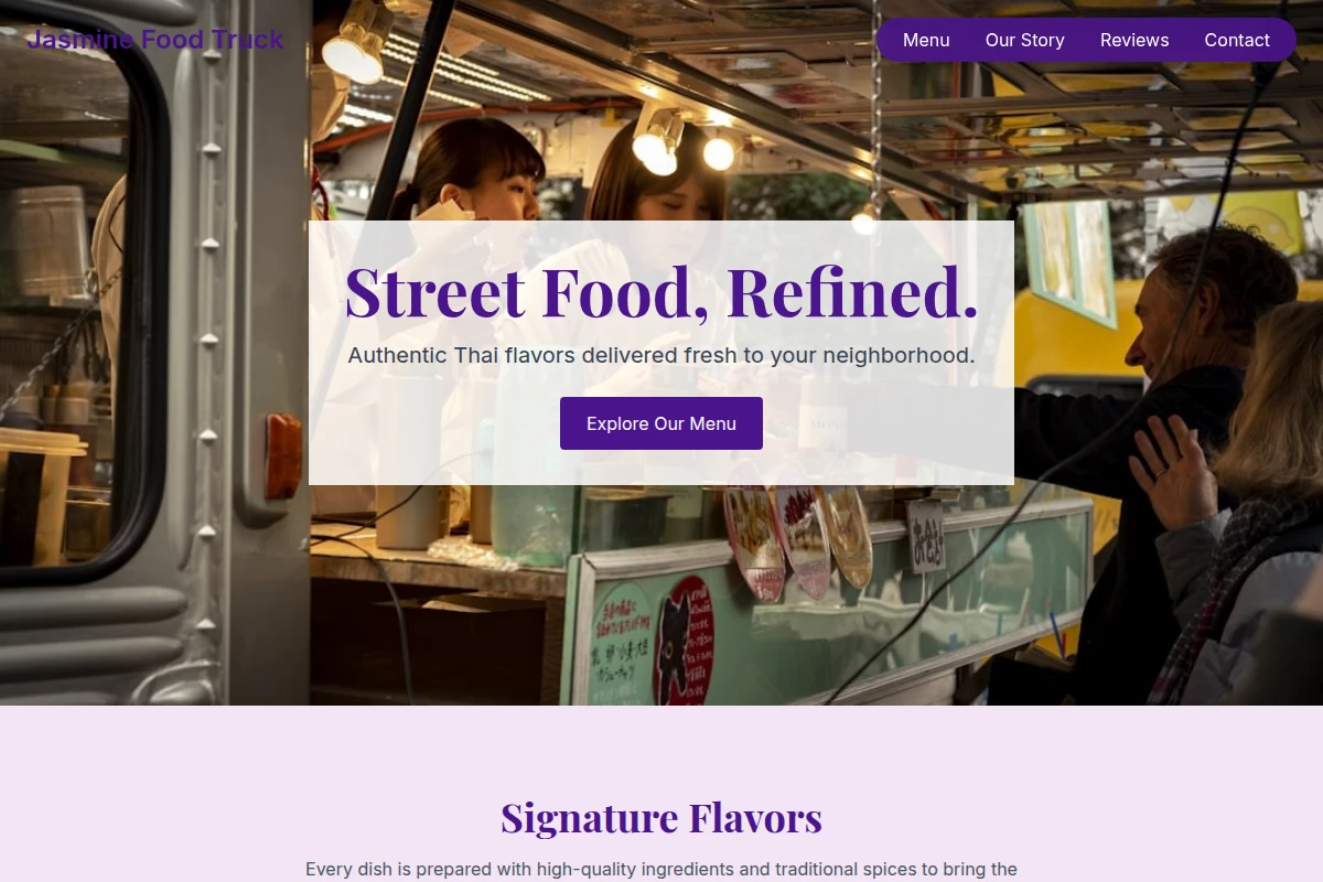 Jasmine Food Truck