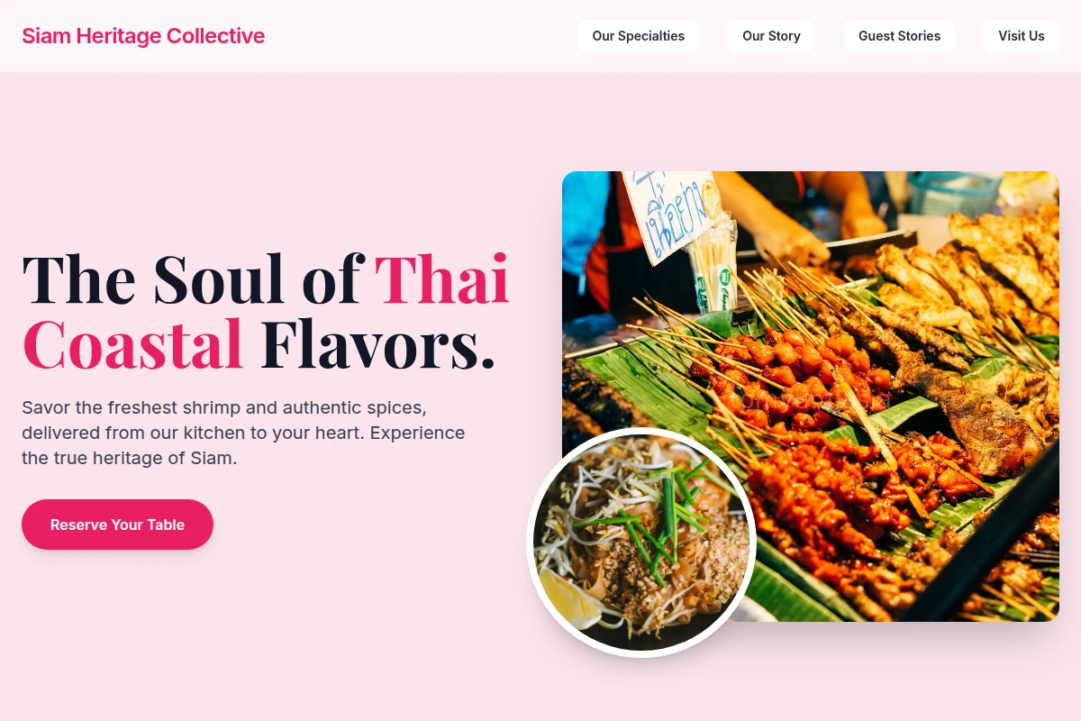 Shrimp Thai Food