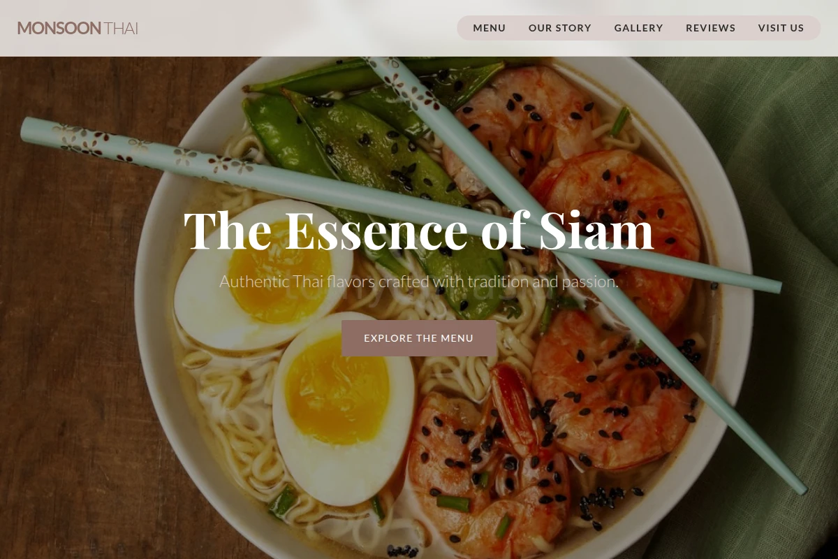 Monsoon Thai Food