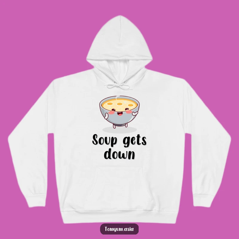 Funny Kawaii Soup Hoodie Gift: Cozy Up with Your Dancing Bowl